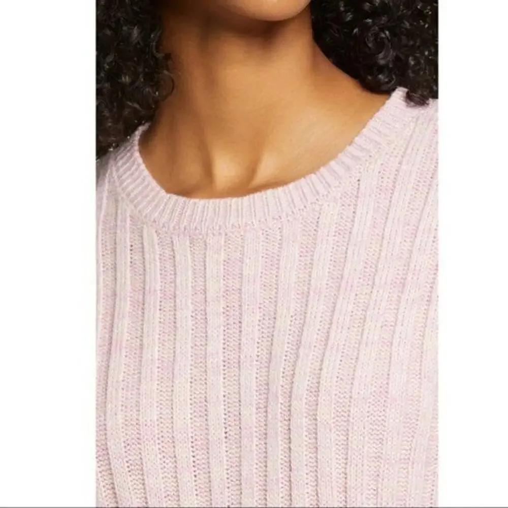 BLANK NYC HEATHER RIBBED CREWNECK‎ SWEATER Size XS New wit Tags